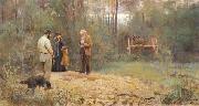 A Bush Burial Frederick Mccubbin